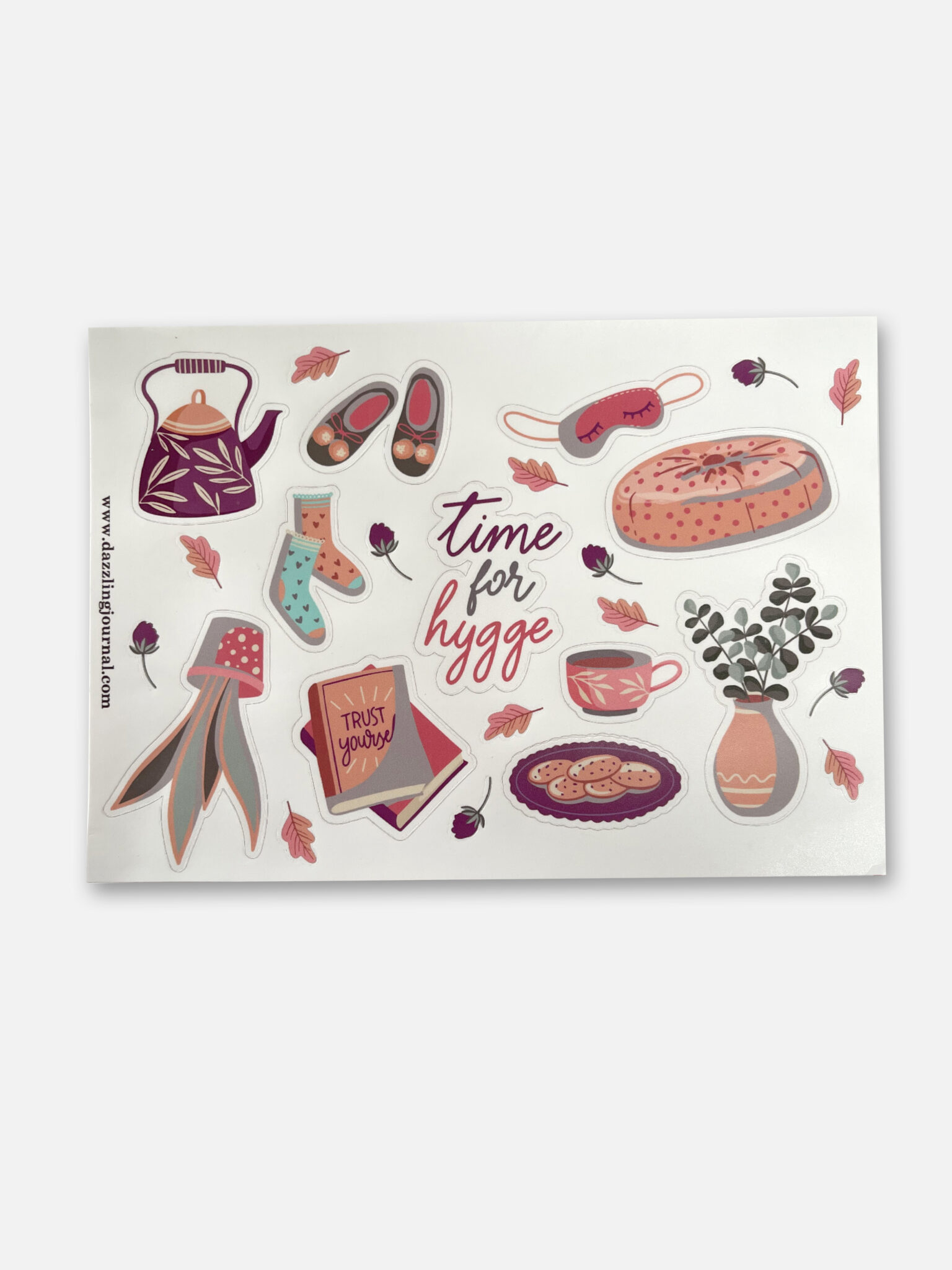 Time for hugge vinyl sticker